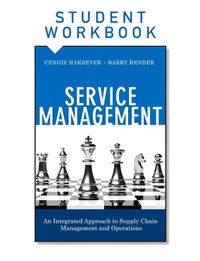 Abbildung von: Service Management, Student Workbook - Addison Wesley