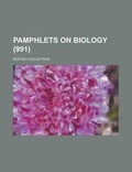Cover: Pamphlets on Biology; Kofoid Collection (991 ) - Rarebooksclub.com