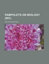 Enlarge image Cover: Pamphlets on Biology; Kofoid Collection (991 ) - Rarebooksclub.com