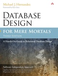 Cover: Database Design for Mere Mortals - Addison Wesley