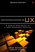 Cover: Institutionalization of UX - Addison Wesley