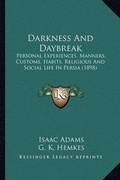 Cover: Darkness And Daybreak - Kessinger Publishing