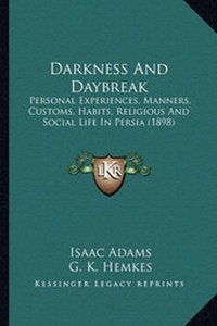 Enlarge image Cover: Darkness And Daybreak - Kessinger Publishing