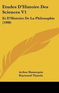 Cover: Etudes D'Histoire Des Sciences V1 - Kessinger Publishing