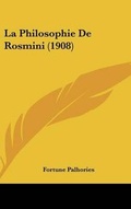 Bild: La Philosophie de Rosmini (1908) - Kessinger Publishing