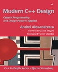Cover: Modern C++ Design - Addison Wesley