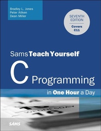 Abbildung von: C Programming in One Hour a Day, Sams Teach Yourself - Addison Wesley