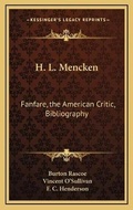 Cover: H. L. Mencken - Kessinger Publishing