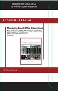 Cover: Managing Front Office Operations Online Component (Ahlei) -- Access Card - Educational Institute