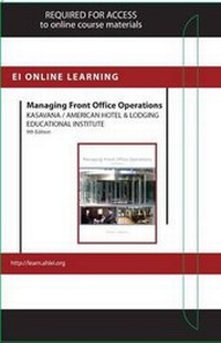 Enlarge image Cover: Managing Front Office Operations Online Component (Ahlei) -- Access Card - Educational Institute