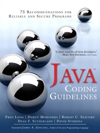 Enlarge image Cover: Java Coding Guidelines - Addison Wesley