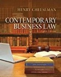 Cover: Contemporary Business Law - Pearson