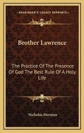Cover: Brother Lawrence - Kessinger Publishing