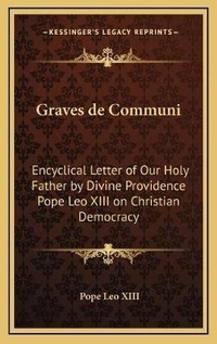 Abbildung von: Graves de Communi - Kessinger Publishing