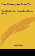 Cover: Das Kausalproblem, Part 1 - Kessinger Publishing