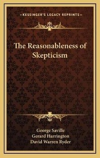Enlarge image Cover: The Reasonableness of Skepticism - Kessinger Publishing