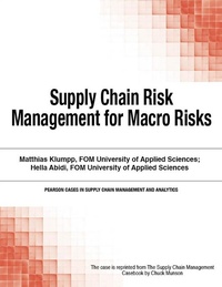 Enlarge image Cover: Supply Chain Risk Management for Macro Risks - Pearson FT Press