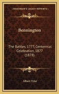 Cover: Bennington - Kessinger Publishing