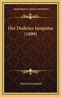 Cover: Der Diabetes Insipidus (1899) - Kessinger Publishing