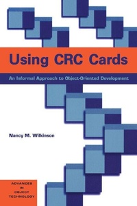 Enlarge image Cover: Using CRC Cards - Prentice Hall