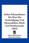 Cover: Arthur Schopenhauer - Kessinger Publishing