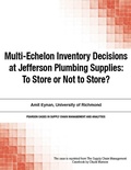 Cover: Multi-Echelon Inventory Decisions at Jefferson Plumbing Supplies - Addison Wesley