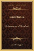 Cover: Existentialism - Kessinger Publishing