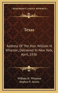 Enlarge image Cover: Texas - Kessinger Publishing