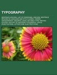 Abbildung von: Typography - Books LLC, Wiki Series