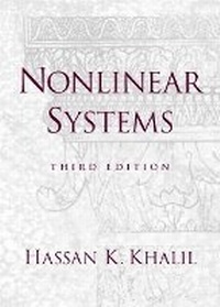 Enlarge image Cover: Nonlinear Systems - Pearson