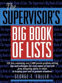 Enlarge image Cover: The Supervisor's Big Book of Lists - NYIF