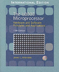 Enlarge image Cover: The 68000 Microprocessor - Prentice Hall