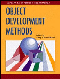 Enlarge image Cover: Object-Development Methods - Prentice Hall