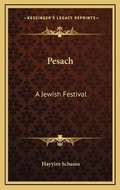 Cover: Pesach - Kessinger Publishing
