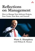 Cover: Reflections on Management - Addison Wesley