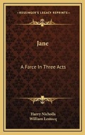 Cover: Jane - Kessinger Publishing