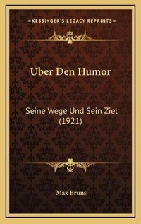 Enlarge image Cover: Uber Den Humor - Kessinger Publishing