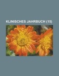 Cover: Klinisches Jahrbuch (15 ) - Rarebooksclub.com