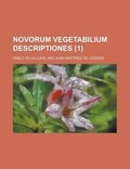 Cover: Novorum Vegetabilium Descriptiones (1) - Rarebooksclub.com