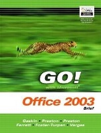 Enlarge image Cover: GO! with Microsoft Office 2003 Advanced - Pearson