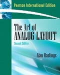 Cover: The Art of Analog Layout - Pearson