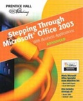 Cover: Stepping Thru Ms Office Adv03t - Prentice Hall