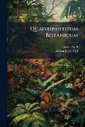 Cover: Quadripartitum Botanicum - Nabu Press