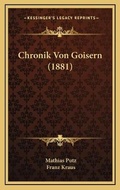 Cover: Chronik Von Goisern (1881) - Kessinger Publishing
