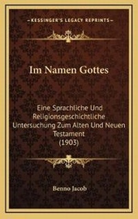 Enlarge image Cover: Im Namen Gottes - Kessinger Publishing