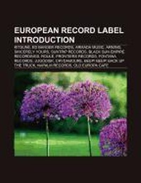 Abbildung von: European Record Label Introduction - Books LLC, Wiki Series