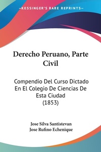 Abbildung von: Derecho Peruano, Parte Civil - Kessinger Publishing