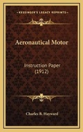 Cover: Aeronautical Motor - Kessinger Publishing