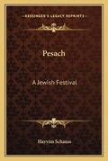 Cover: Pesach - Kessinger Publishing