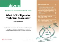 Abbildung von: What Is Six Sigma for Technical Processes? (Digital Short Cut) - Pearson
